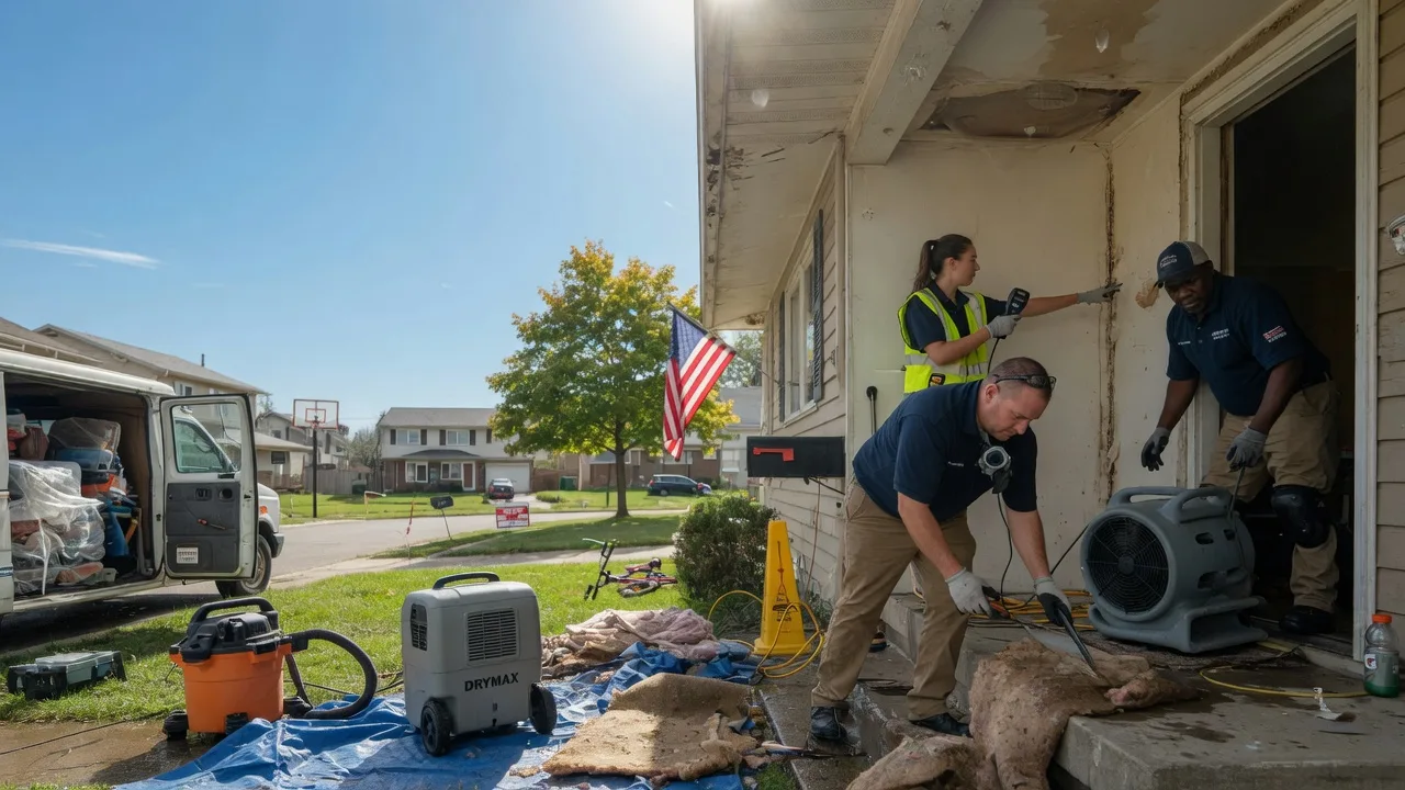 Water Damage Restoration in Tipton, PA near me